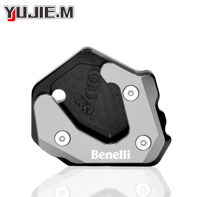 Suport pentru motociclete Placă de mărire Picior Suport lateral Extensie mărită pentru Benelli Leoncino 500 250 Leoncino500 BJ500 BJ250 300