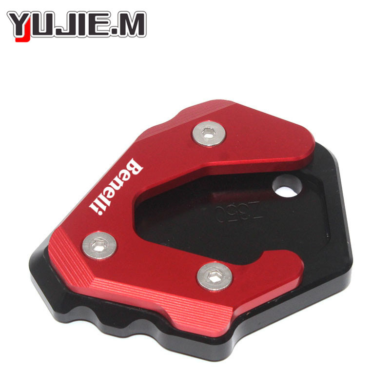 Suport pentru motociclete Placă de mărire Picior Suport lateral Extensie mărită pentru Benelli Leoncino 500 250 Leoncino500 BJ500 BJ250 300