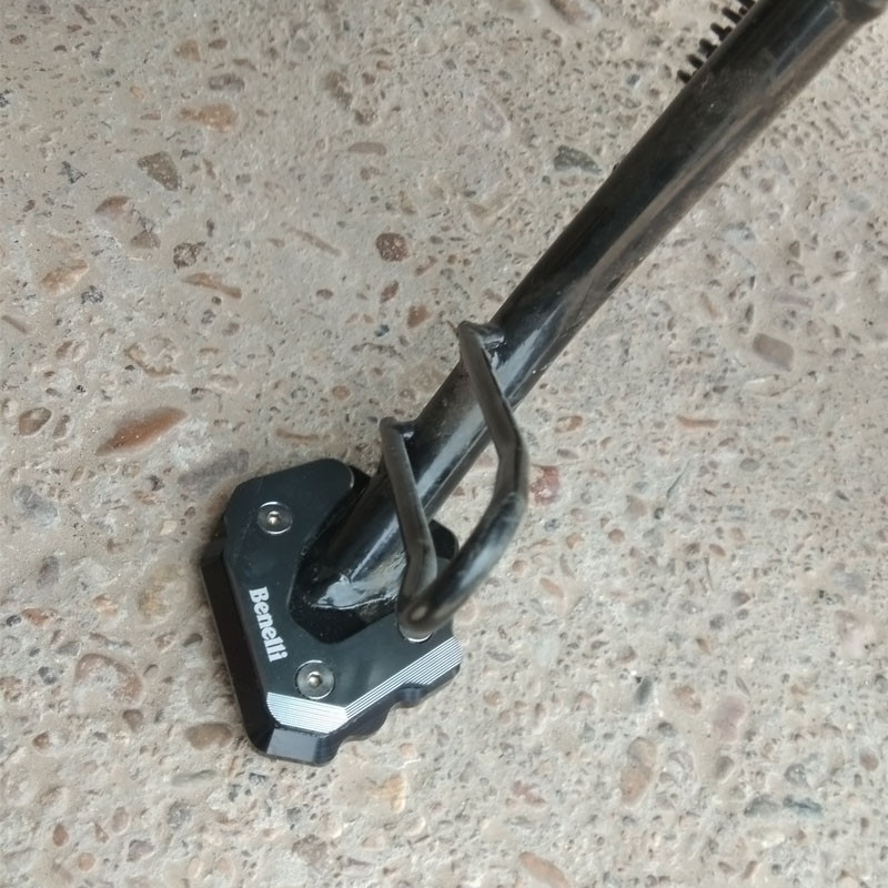 Suport pentru motociclete Placă de mărire Picior Suport lateral Extensie mărită pentru Benelli Leoncino 500 250 Leoncino500 BJ500 BJ250 300