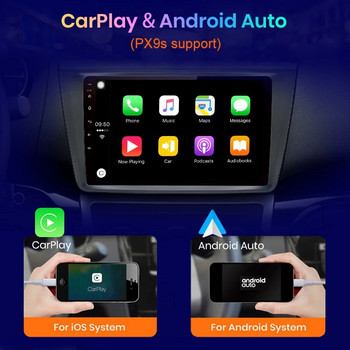 AWESAFE PX9 За Mazda 2 Android Mazda2 2007 2008 2011 2012 Авторадио Мултимедия GPS 2 din Android Carplay Авто Радио 8+128GB