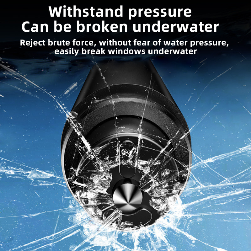 Sigurnosni čekić za automobil Razbijač stakla za hitne slučajeve Rezač sigurnosnog pojasa Alat za spašavanje Escape Car Emergency Alat 1S Razbijeno staklo