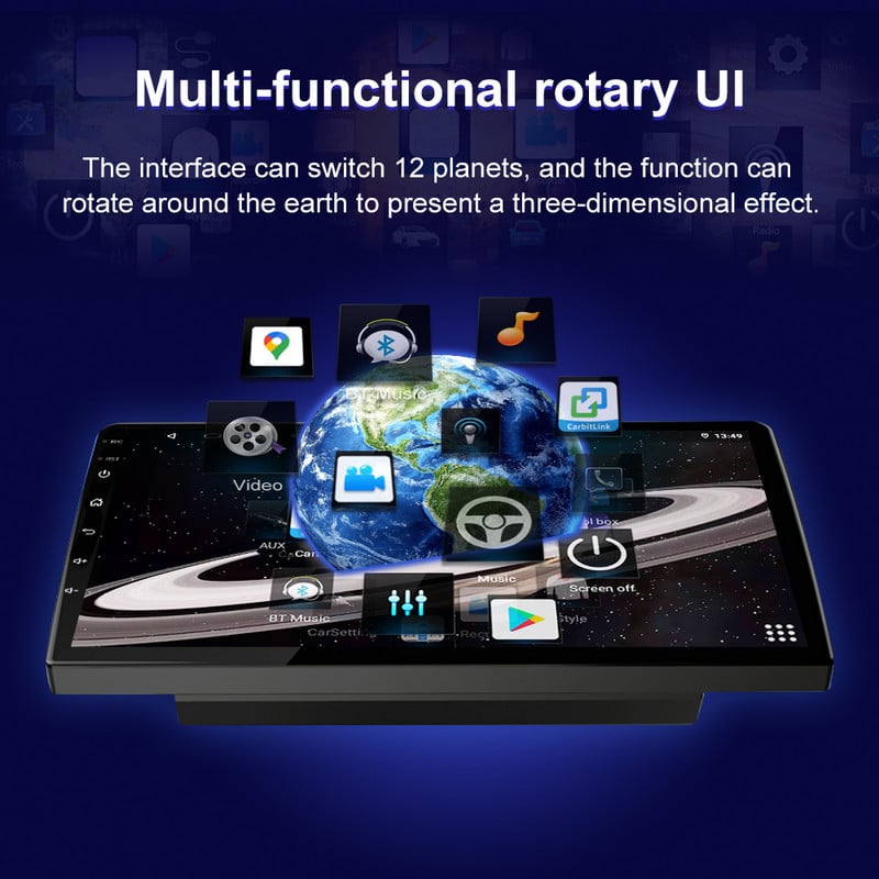 Android 11 1 Din Radio Stereo Auto Player Video Multimedia Pentru Carplay GPS Autoraido VW Nissan Hyundai Toyota Kia