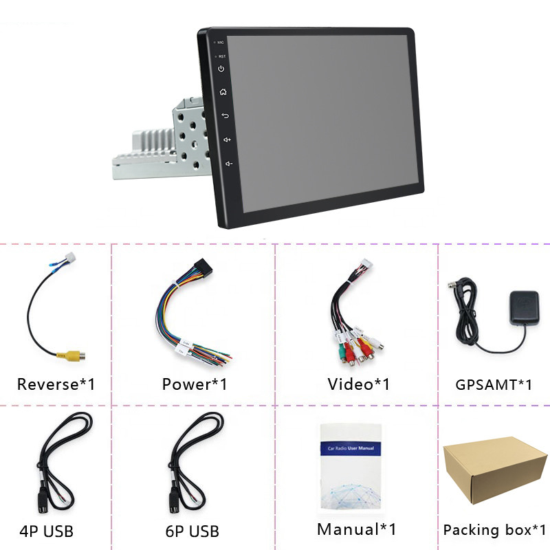 Android 11 1 Din Radio Stereo Auto Player Video Multimedia Pentru Carplay GPS Autoraido VW Nissan Hyundai Toyota Kia