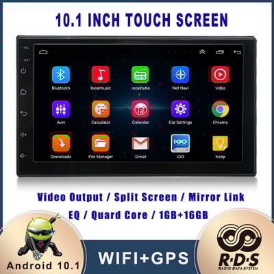 Radio Stereo Auto Android 2 Din Navigație GPS Auto Player Multimedia Universal pentru VW Nissan Hyundai Kia Toyota Ford Honda Buick