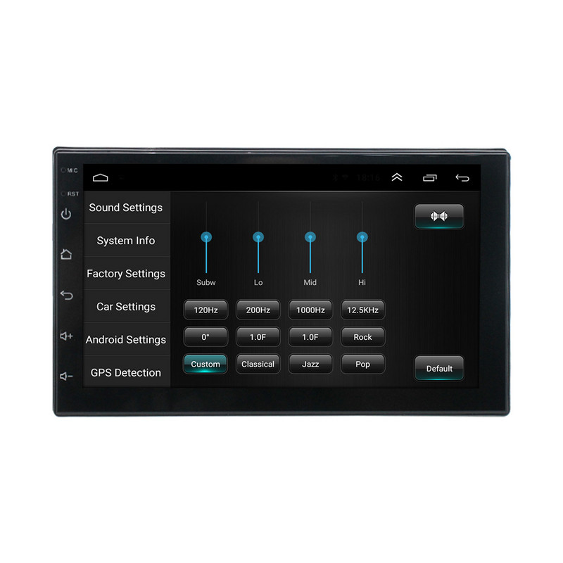 Radio Stereo Auto Android 2 Din Navigație GPS Auto Player Multimedia Universal pentru VW Nissan Hyundai Kia Toyota Ford Honda Buick