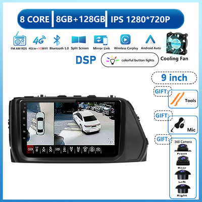 Pentru Solaris Hyundai 1 2 Accent Reina Verna Sedan 2017-2019 Android 13 Radio Auto Multimedia Player Video Navigatie GPS DVD