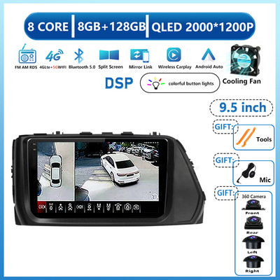 Pentru Solaris Hyundai 1 2 Accent Reina Verna Sedan 2017-2019 Android 13 Radio Auto Multimedia Player Video Navigatie GPS DVD