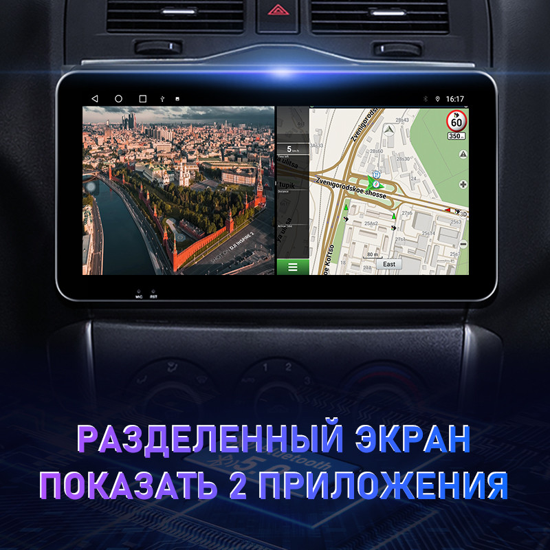 Vtopek 2Din 10,33" QLEDScreen ötvözet sztereó autórádió multimédiás videolejátszó LADA Granta Cross 2018-2019 GPS Auto Carplayhez