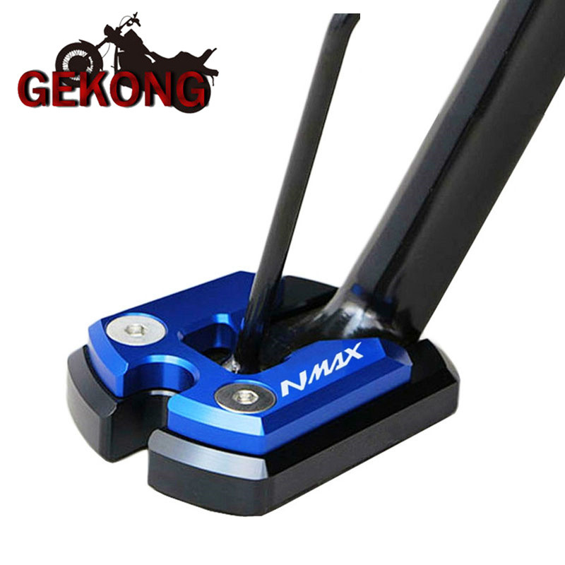 NMAX Extension Pad Support Plate Увеличете аксесоари за YAMAHA N-MAX nmax125 155 2015-2021 Мотоциклетна стойка Странична стойка за крака