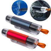 Πολυλειτουργικό εργαλείο έκτακτης ανάγκης αυτοκινήτου Σφυρί ασφαλείας από κράμα αλουμινίου Θραύση παραθύρων αυτοκινήτου Αυτόματο μαχαίρι κοπής ζώνης ασφαλείας Μίνι σφυρί διαφυγής