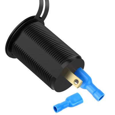 Încărcătoare rapide USB 12V 24V Splitter de circuit Accesorii de priză LED pentru mașină Auto Marină Navă Motocicletă Camion Rulotă Van