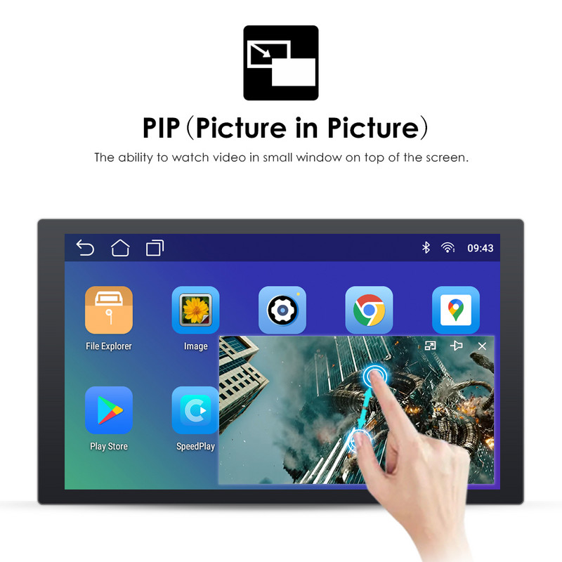 8 + 128 Android 12 7 "Auto Radio GPS Stereo Player pentru Toyota Corolla Camry RAV4 Prado Vios Hilux Terios Multimedia Nav Carplay DSP