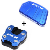Pentru Honda PCX150 PCX125 2019 2020 2021 PCX 150 125 Set de plăci de extensie pentru suport lateral Set de plăci de extindere a suportului lateral