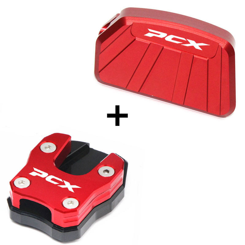 Pentru Honda PCX150 PCX125 2019 2020 2021 PCX 150 125 Set de plăci de extensie pentru suport lateral Set de plăci de extindere a suportului lateral