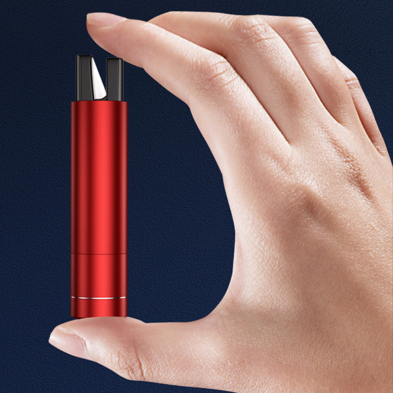 Ciocan de siguranță pentru mașină Spărgător de geamuri pentru mașină Ciocan de urgență Cuțit pentru centură de siguranță Instrument pentru mașină Ciocan de evacuare de salvare din aliaj de aluminiu