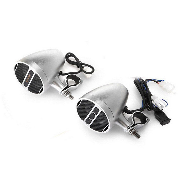 Motocicletă fără fir MP3 Radio FM Player MP3 Amplificator IPX4 Sistem audio impermeabil Accesorii pentru motociclete compatibile cu Bluetooth