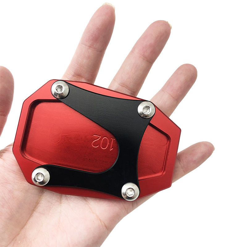 Placă de mărire a suportului lateral din aluminiu CNC pentru suport pentru suport pentru Ducati Multistrada V4 V4S Sport 1A 2021 2022 Accesorii pentru motociclete