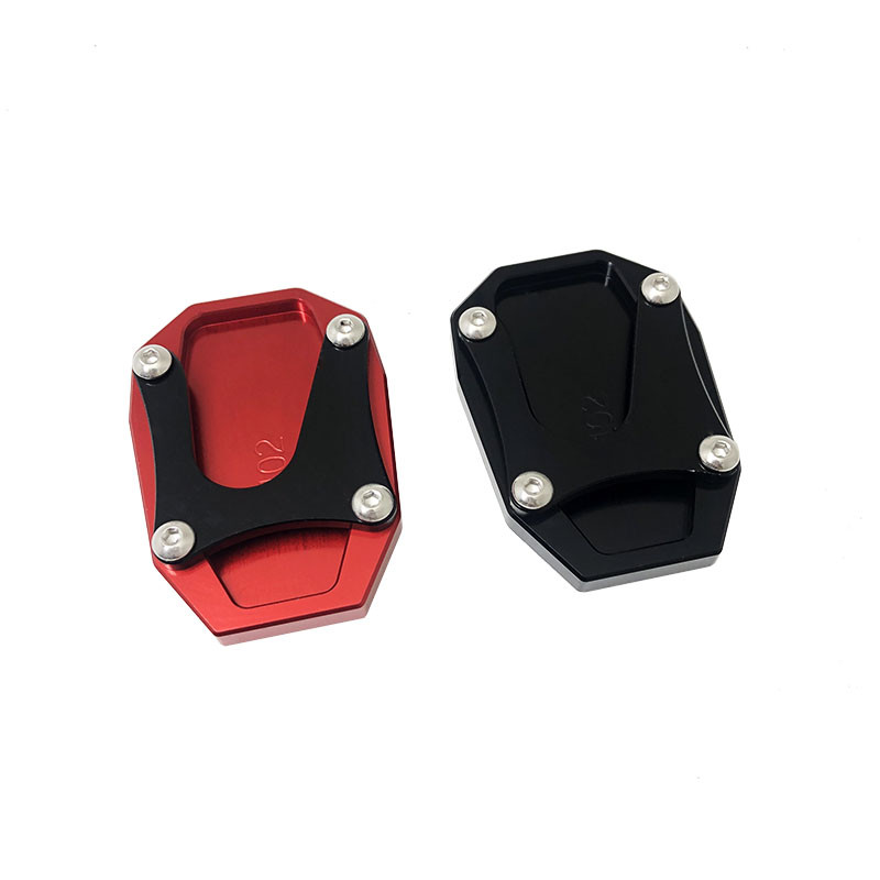 Placă de mărire a suportului lateral din aluminiu CNC pentru suport pentru suport pentru Ducati Multistrada V4 V4S Sport 1A 2021 2022 Accesorii pentru motociclete