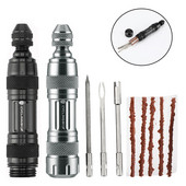 Instrumente pentru repararea anvelopelor fără cameră pentru biciclete MTB Burghiu pentru anvelope Sigilant pentru perforare Benzi de cauciuc Întreținerea anvelopelor pentru bicicletă de drum Mini instrumente pentru biciclete