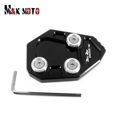 Pentru BMW S1000RR S 1000 RR 2009-2016 2015 2014 2013 2012 2011 Suport pentru motocicleta Picior Suport lateral Extensie Placă de suport