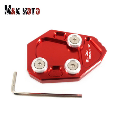 Pentru BMW S1000RR S 1000 RR 2009-2016 2015 2014 2013 2012 2011 Suport pentru motocicleta Picior Suport lateral Extensie Placă de suport