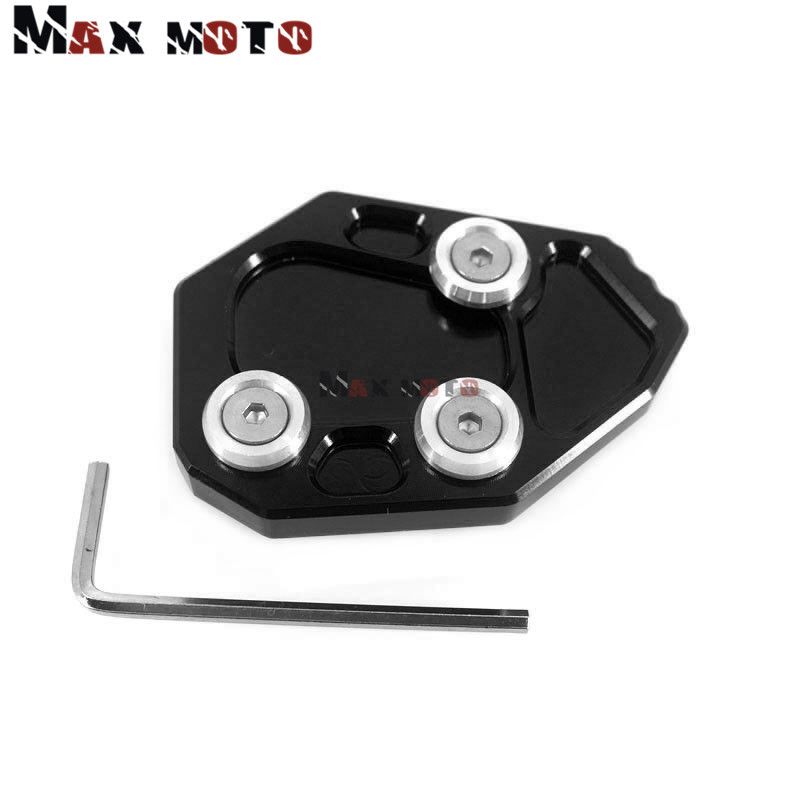 Pentru BMW S1000RR S 1000 RR 2009-2016 2015 2014 2013 2012 2011 Suport pentru motocicleta Picior Suport lateral Extensie Placă de suport