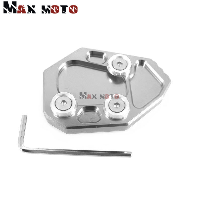 Pentru BMW S1000RR S 1000 RR 2009-2016 2015 2014 2013 2012 2011 Suport pentru motocicleta Picior Suport lateral Extensie Placă de suport