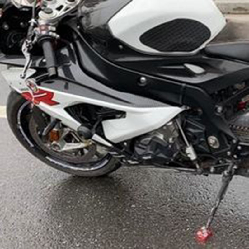Pentru BMW S1000RR S 1000 RR 2009-2016 2015 2014 2013 2012 2011 Suport pentru motocicleta Picior Suport lateral Extensie Placă de suport