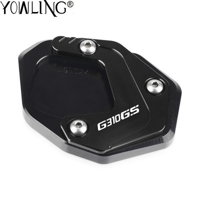 PENTRU BMW G310GS G310 GS G 310 GS 2018 2019 2020 2021 Suport lateral din aluminiu pentru motociclete Placă mărită Accesorii de extensie pentru suport