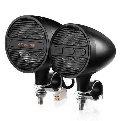 Atsparus vandeniui motociklų muzikos MP3 grotuvas stiprintuvas 12V FM radijas USB suderinamas su Bluetooth stereo motociklo garsiakalbis garsiakalbis