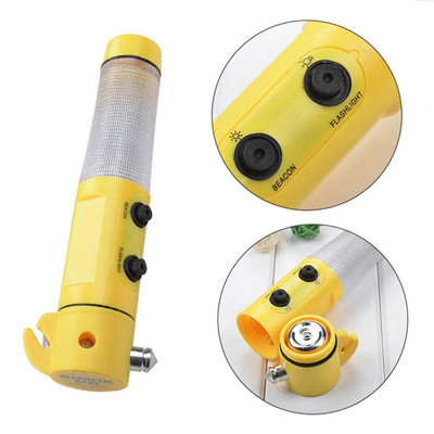 Kit de salvare de urgență pentru mașină Siguranță de urgență Spărgător de geamuri de mașină Ciocan Cutter centură de siguranță Instrument de evacuare KL1 Întreținere