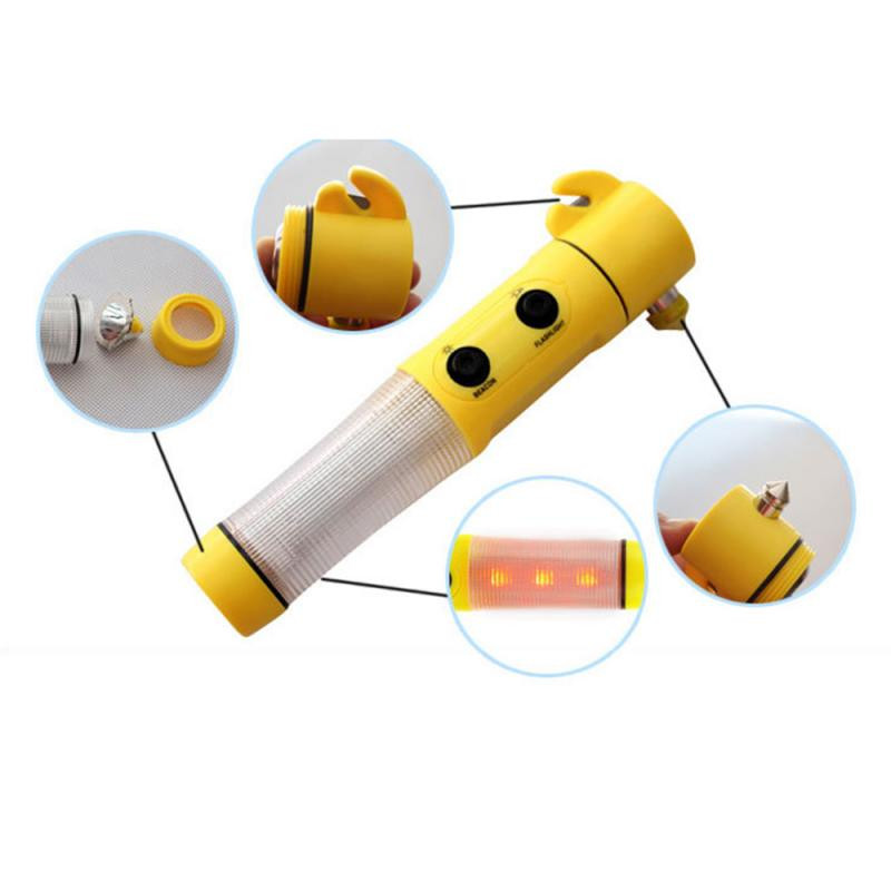 Kit de salvare de urgență pentru mașină Siguranță de urgență Spărgător de geamuri de mașină Ciocan Cutter centură de siguranță Instrument de evacuare KL1 Întreținere