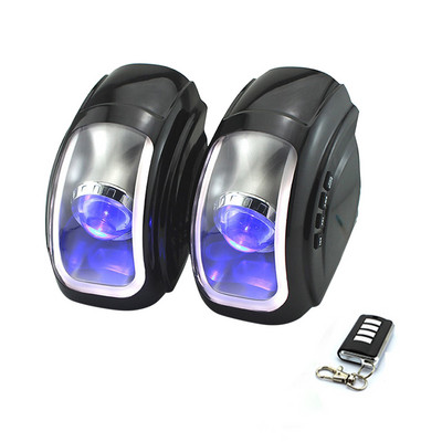 Difuzor pentru motocicletă Amplificator de muzică Difuzoare pentru motociclete cu sistem audio Bluetooth Sunet radio FM pentru claxon de motocicletă rezistent la apă
