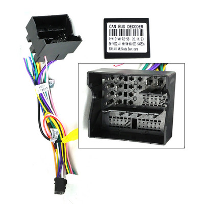 2 Din stereo raadio raami paneeli kattekomplekti katte paneel Volkswagen Passat B8 Magotan 2015 canbus kaablikomplektile