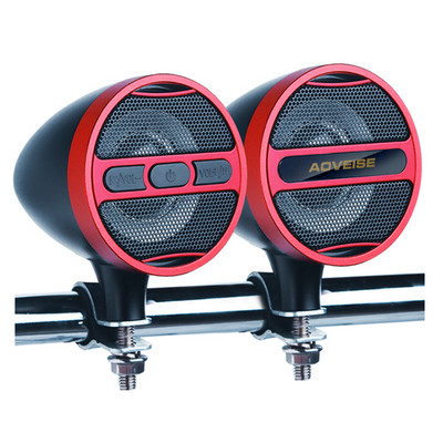 DC12V 20W Motocicletă Difuzor Bluetooth fără fir Suport player MP3 Radio FM Încărcare telefon U Disc Redare muzică fără pierderi