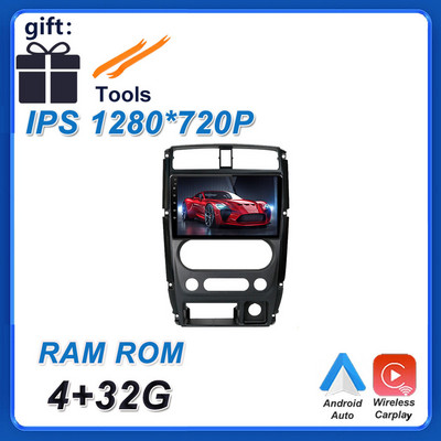 9 hüvelykes Android 12 Suzuki Jimny 3 2005 - 2019 autós monitor DSP Nincs DVD autós videolejátszó rádió multimédia GPS navigáció BT