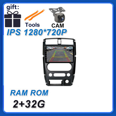 9 hüvelykes Android 12 Suzuki Jimny 3 2005 - 2019 autós monitor DSP Nincs DVD autós videolejátszó rádió multimédia GPS navigáció BT