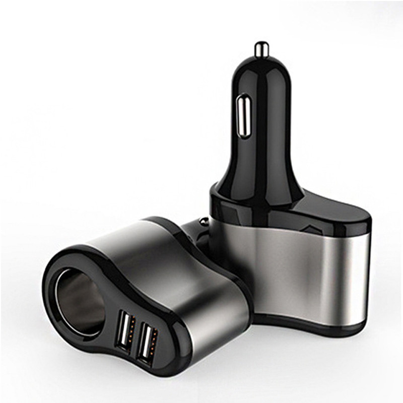 3.1A dupla USB szivargyújtó autós töltő szivargyújtó aljzat öngyújtó gyorstöltő tápellátás automatikus USB adapter minden okostelefonhoz