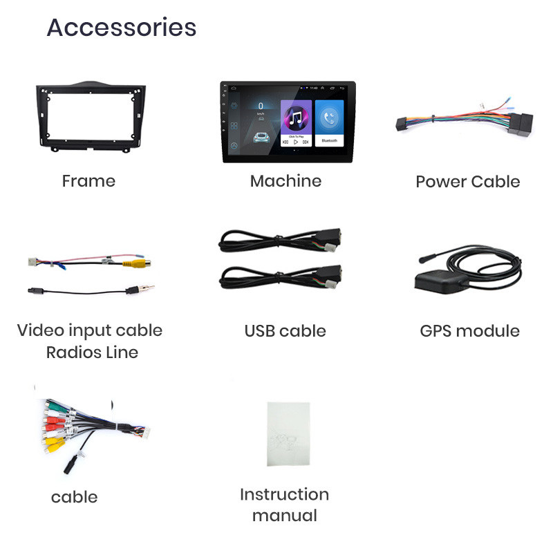 Android 10.0 4+64G/2+32G Carplay Audio Radio Auto Player Multimedia Navigare GPS 2DIN NO DVD pentru LADA Granta Cross 2018 2019