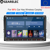 Radio 9" Android 10 pentru VW Passat 6 7 CC Polo GOLF 5 6 Touran T5 Navigație GPS WiFi BT WiFi Ecran divizat Unitate principală Radio FM