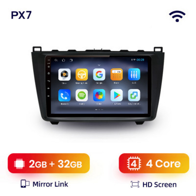 AWESAFE PX9s pentru Mazda 6 6(GH) Rui 2007 - 2015 Android Auto Radio Playere video auto CarPlay Android Auto GPS No 2 din 2din DVD