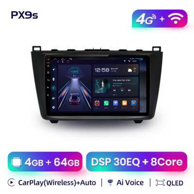 AWESAFE PX9s pentru Mazda 6 6(GH) Rui 2007 - 2015 Android Auto Radio Playere video auto CarPlay Android Auto GPS No 2 din 2din DVD