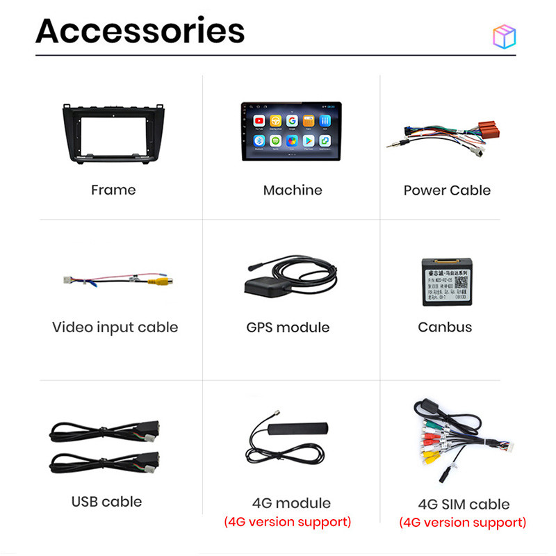 AWESAFE PX9s pentru Mazda 6 6(GH) Rui 2007 - 2015 Android Auto Radio Playere video auto CarPlay Android Auto GPS No 2 din 2din DVD