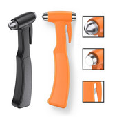 Ciocan de salvare automată 50LC Disfuncțional de evacuare pentru fereastră Dispozitiv de tăiere centuri de siguranță din oțel dur Ciocan de siguranță pentru mașină necesar