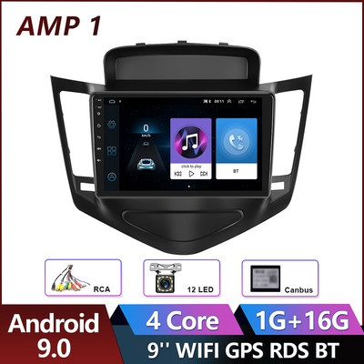 Carplay autoraadio Chevrolet Cruze J300 jaoks 2008–2012 Androidi multimeediumipleier 2din GPS Navigation Stereo Receiver Autoradio