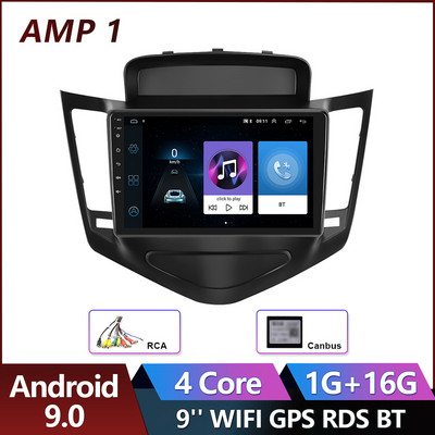 Carplay autoraadio Chevrolet Cruze J300 jaoks 2008–2012 Androidi multimeediumipleier 2din GPS Navigation Stereo Receiver Autoradio