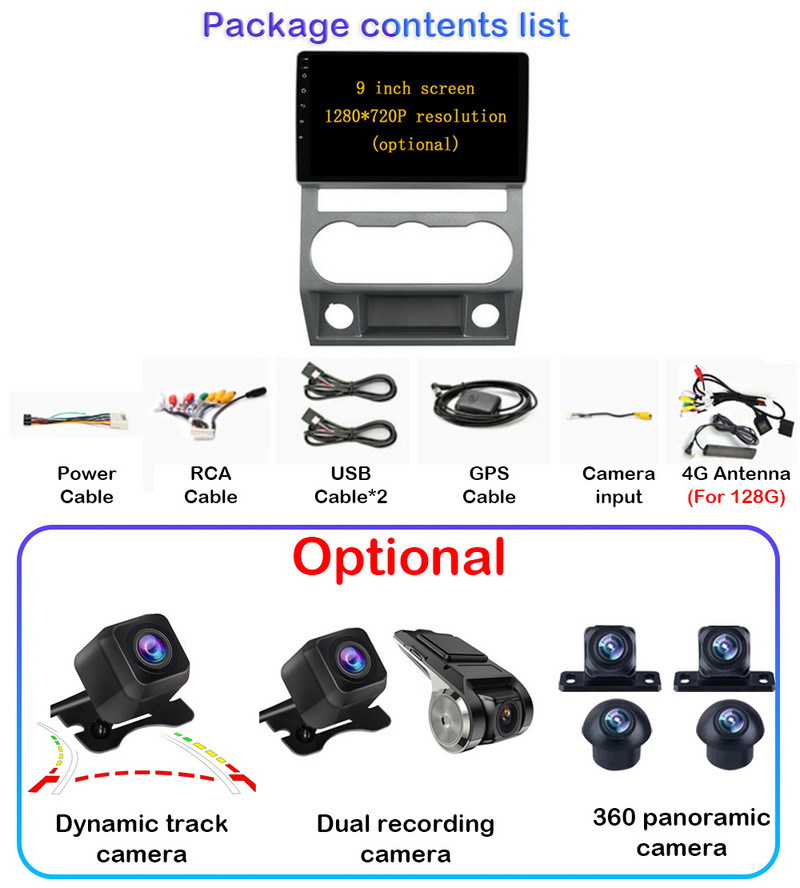 Android 12 pentru GAZ Gazelle Next 2016+ Radio auto Player video multimedia Navigație 2 Din GPS Carplay Autoradio Stereo WIFI 4G BT