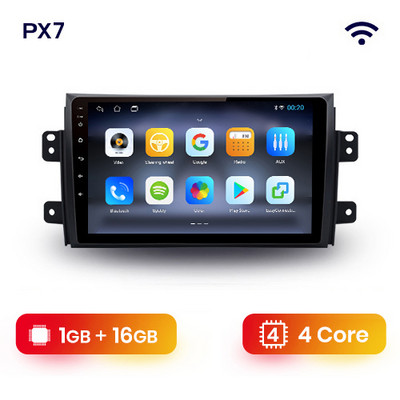 AWESAFE PX9 pentru Suzuki SX4 2006-2013 Fiat Sedici 2005-2014 Radio Auto Multimedia 2din Android Autoradio CarPlay Stereo