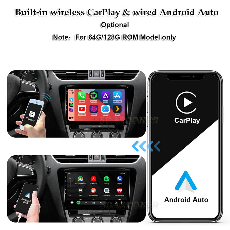 Android 12 Radio Auto Multimedia Player Video pentru Chevrolet Cruze 2012-2015 Navi Navigare GPS 4G WIFI DSP RDS No 2Din 2 Din DVD