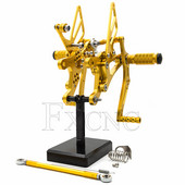 Suport pentru picioare, reglabil, din aluminiu, pentru suport pentru picioare pentru motociclete pentru YAMAHA YZF R1 2004-2006.